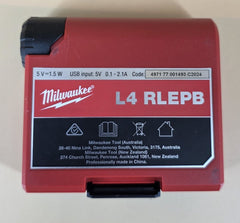 Milwaukee Bluetooth Earbuds L4 RLEPB in Case- In Excellent Condition- 1 Missing Bud Tips - No Extra Bud Tips - Mega Cash Sydney