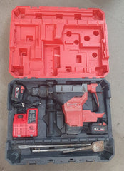 MILWAUKEE - HAMMER DRILL - M18 FHM - 122C + 2 X 5.0Ah BATTERIES + BATTERY CHARGER - Mega Cash Sydney