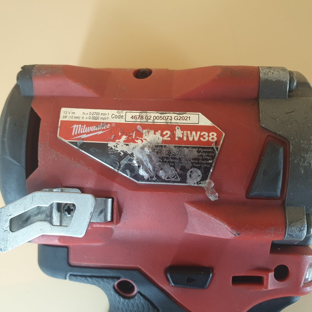MILWAUKEE - M12 FUEL™ 3/8" Stubby Impact Wrench with Friction Ring - M12FIW38 - Tool Only - Mega Cash Sydney