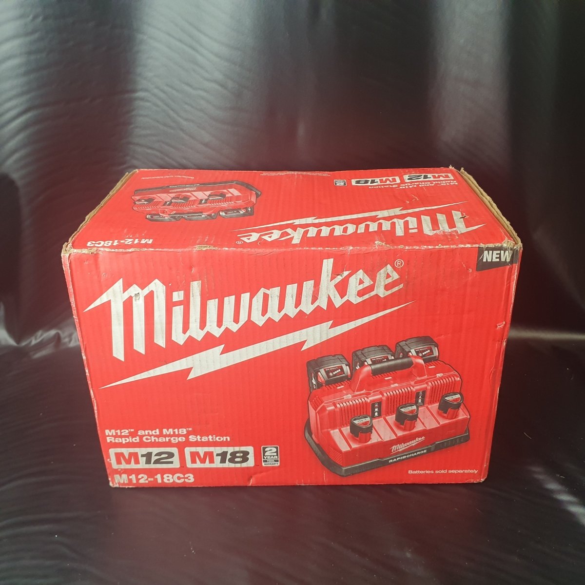 Milwaukee - M12 & M18 Rapid Charge Station - M12 - 18C3 - Tool Only - Mega Cash Sydney