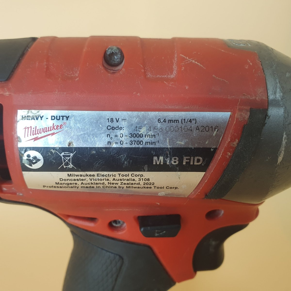 MILWAUKEE - M18 FUEL™ 1/4" Hex Impact Driver - M18FID - Skin Only - Mega Cash Sydney