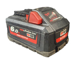 MILWAUKEE - M18™ REDLITHIUM™ HIGH OUTPUT™ 6.0Ah Battery - M18HB6 - Mega Cash Sydney