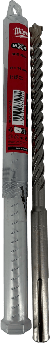 MILWAUKEE MX4 SDS - MAX 16MM ROTARY HAMMER DRILL BIT - IN CASE - Mega Cash Sydney