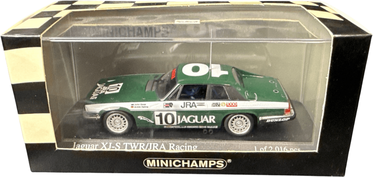 MINICHAMPS - Jaguar XJ-S TWA/JRA Racing - Bathurst 1985 - Mega Cash Sydney
