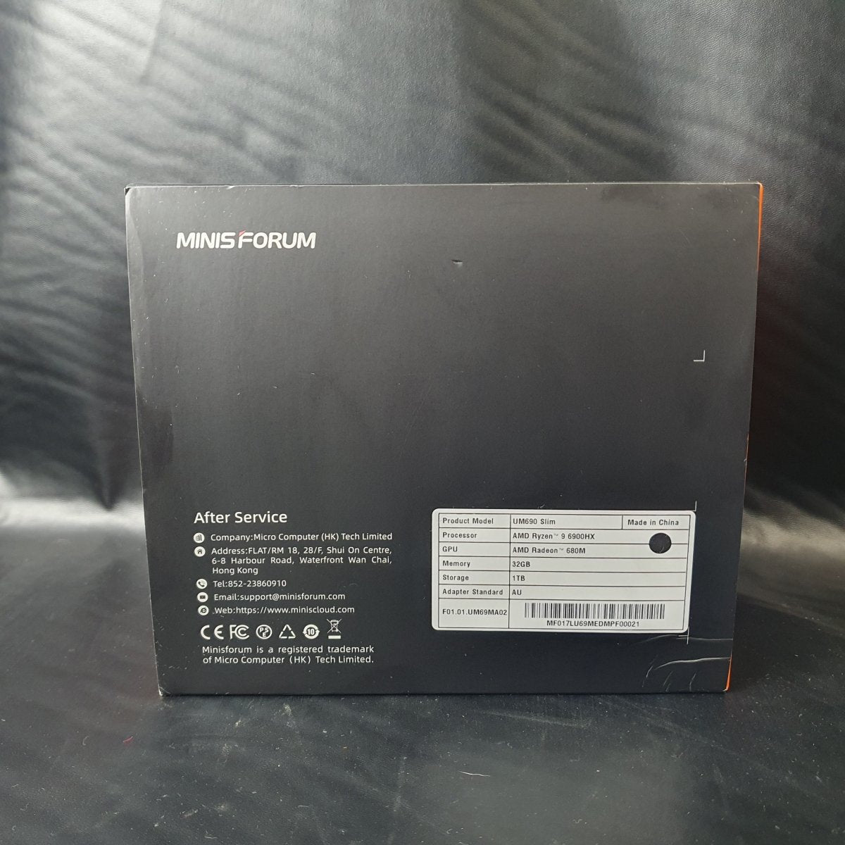 MINISFORUM - UM690 Slim Mini PC - AMD Ryzen 9 6900HX - Amd Radeon 680M - 32GB/1TB - Mega Cash Sydney