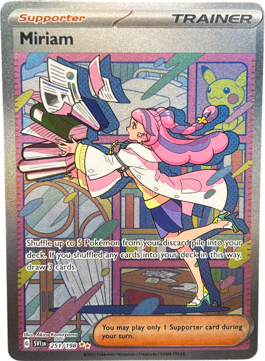 Miriam 251/198 Scarlet & Violet Base - Mega Cash Sydney