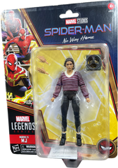 MJ Retro 6" Figure - Marvel Legends Series - Spider - Man No Way Home (Hasbro) - Mega Cash Sydney