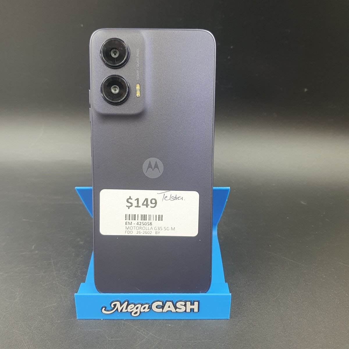 Motorolla Mobile Phone - MOTO G35 - 128GB - TELSTRA LOCKED - Mega Cash Sydney