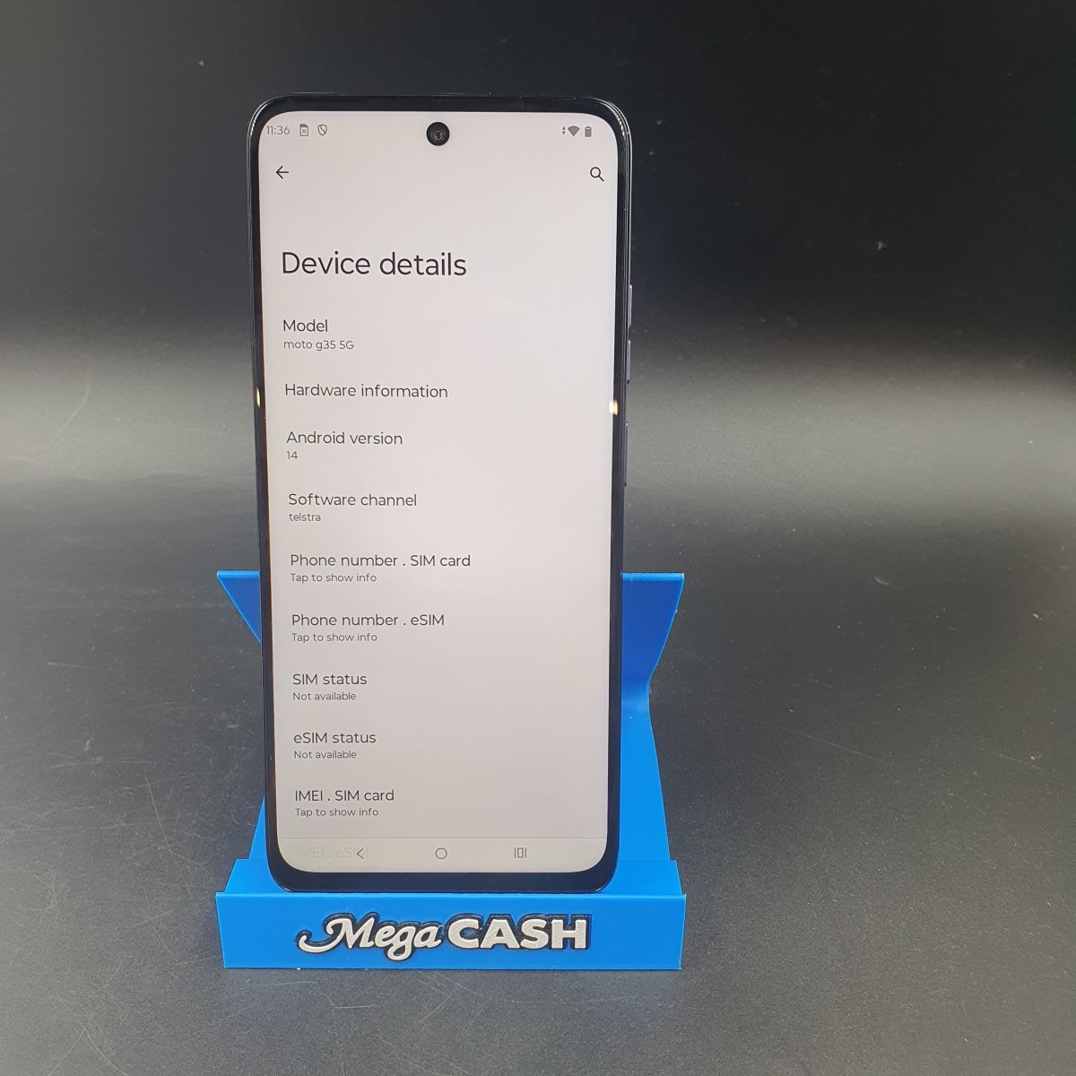 Motorolla Mobile Phone - MOTO G35 - 128GB - TELSTRA LOCKED - Mega Cash Sydney