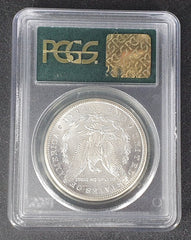 MS 66 Graded 1880 Year Morgan Silver US Dollar - Mega Cash Sydney