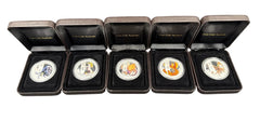 Mythical Creatures - Silver Proof - 5 Coin Set - 2013-2014 - Mega Cash Sydney