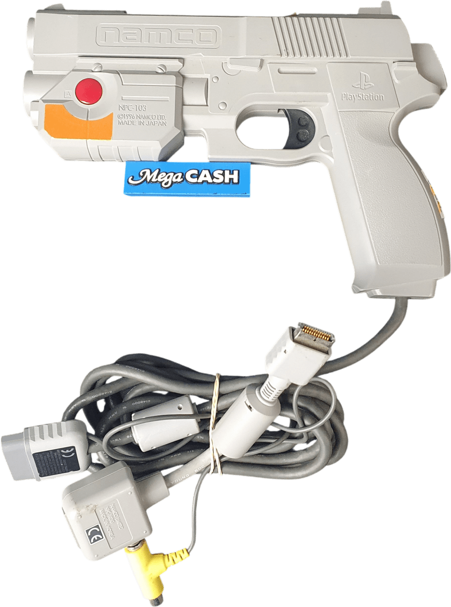 Namco Wired Light Gun Controllers for Sony PlayStation 1 (PS1) - Mega Cash Sydney