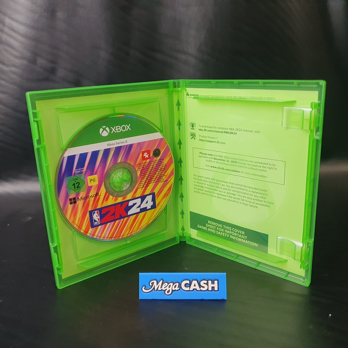 NBA 2K 24 - 2024 - Xbox Series X Game - Mega Cash Sydney