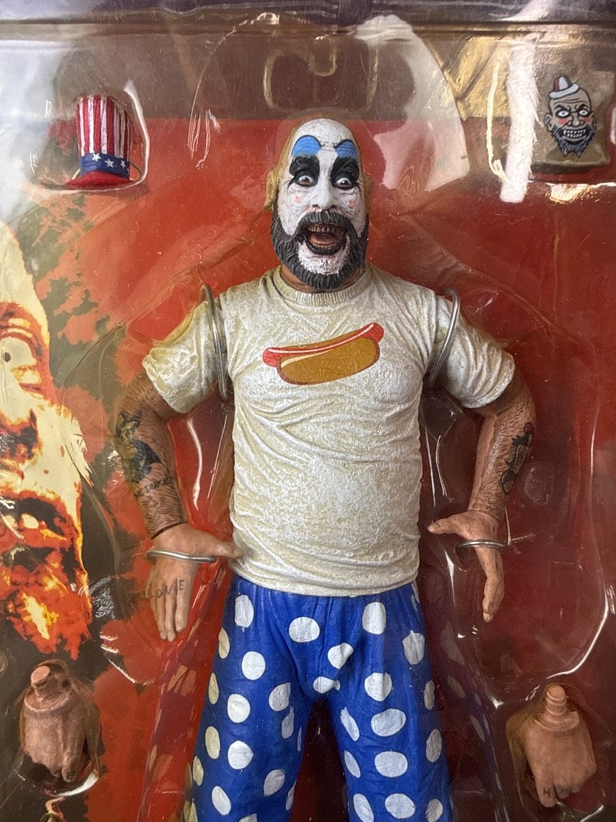 Neca Reel Toys Exclusive - House of 1000 Corpses - Captain Spaulding 7” Figurine - Mega Cash Sydney