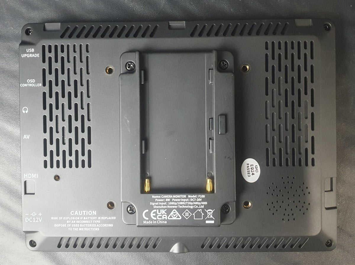 NEEWER F100 7" HD Camera Field Monitor - Mega Cash Sydney