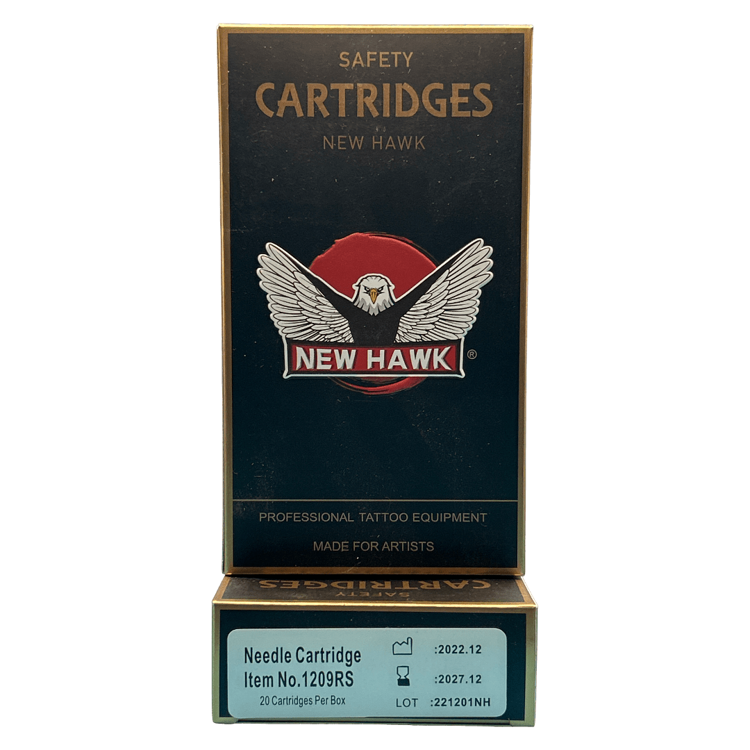 New Hawk Tattoo Needle Cartridge 20pc - 1209RS - Mega Cash Sydney