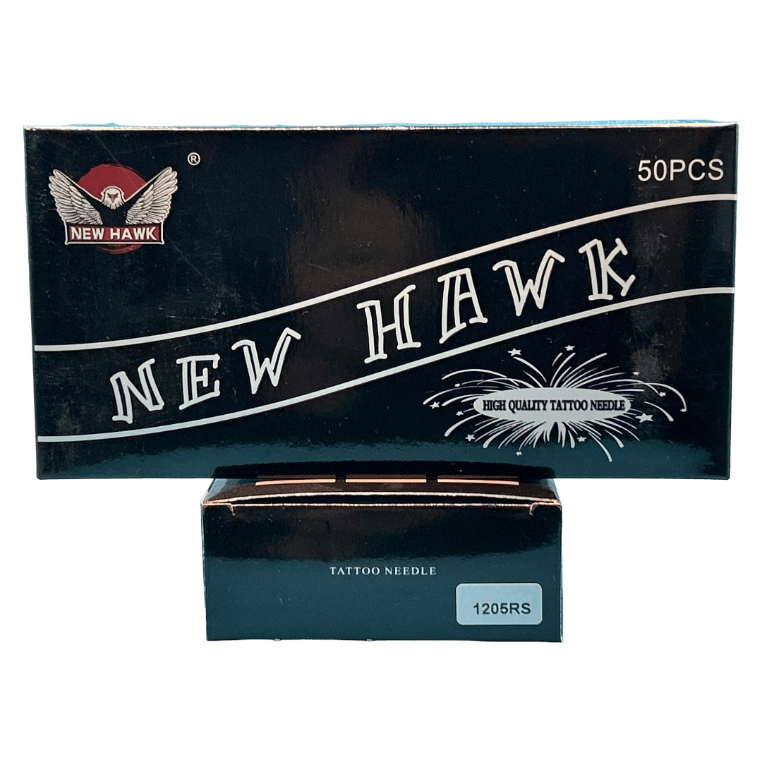 New Hawk Tattoo Needles 50pc - 1205RS - Mega Cash Sydney