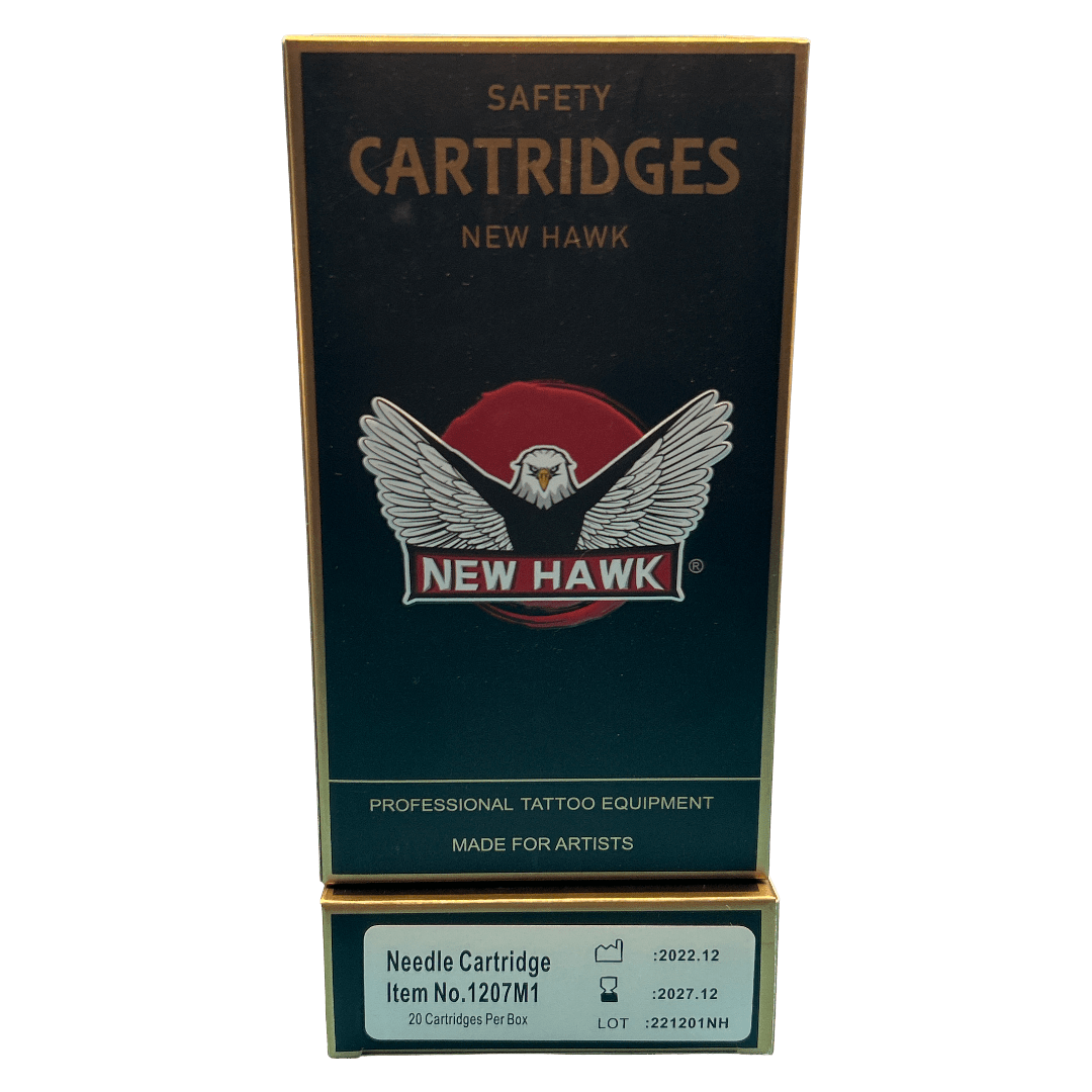 New Hawk Tattoo Safety Cartridges 20pc - 1207M1 - Mega Cash Sydney