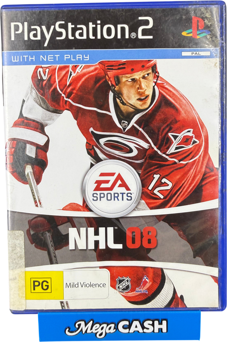 NHL 08 - PlayStation 2/PS2 Game - Mega Cash Sydney