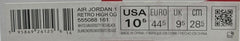 NIKE - Air Jordan 1 Retro High OG - White / University Red-Black - Size US 10.5 - Mega Cash Sydney