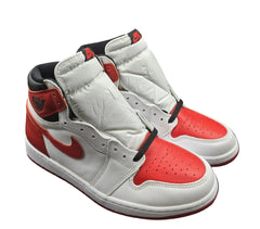 NIKE - Air Jordan 1 Retro High OG - White / University Red-Black - Size US 10.5 - Mega Cash Sydney