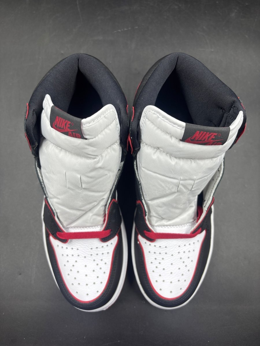 NIKE - Air Jordan 1 Retro High Tops - White, Red and Black Laces - Size 9 US Men’s - Mega Cash Sydney