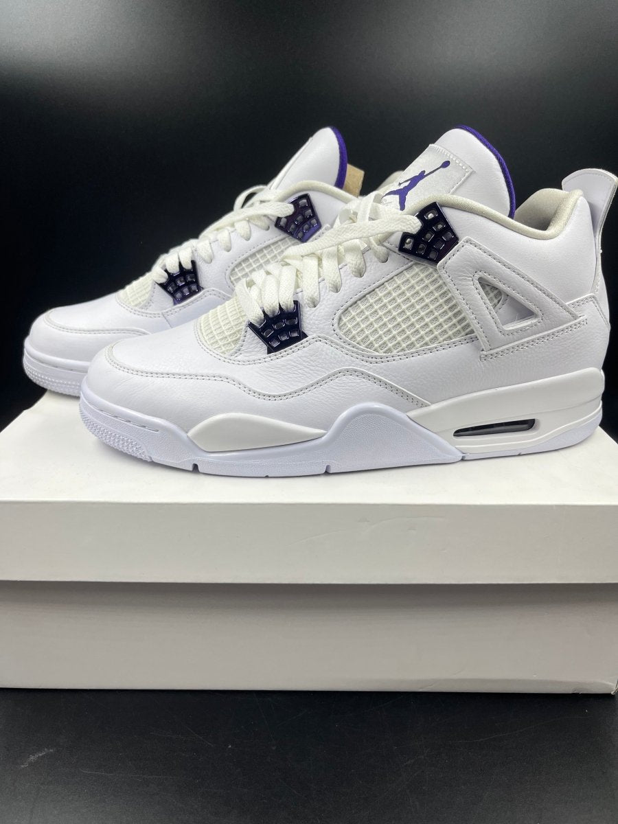 Nike Air Jordan 4 Retro Purple Metallic Size Mens US 10.5 - Mega Cash Sydney