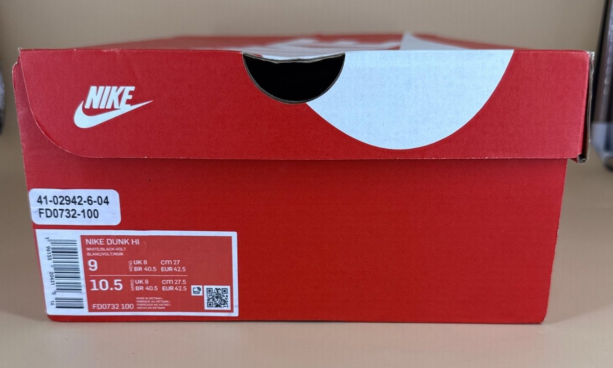 NIKE - Dunk High ‘Electric’ - FD0732-100 - US 9 - Mega Cash Sydney