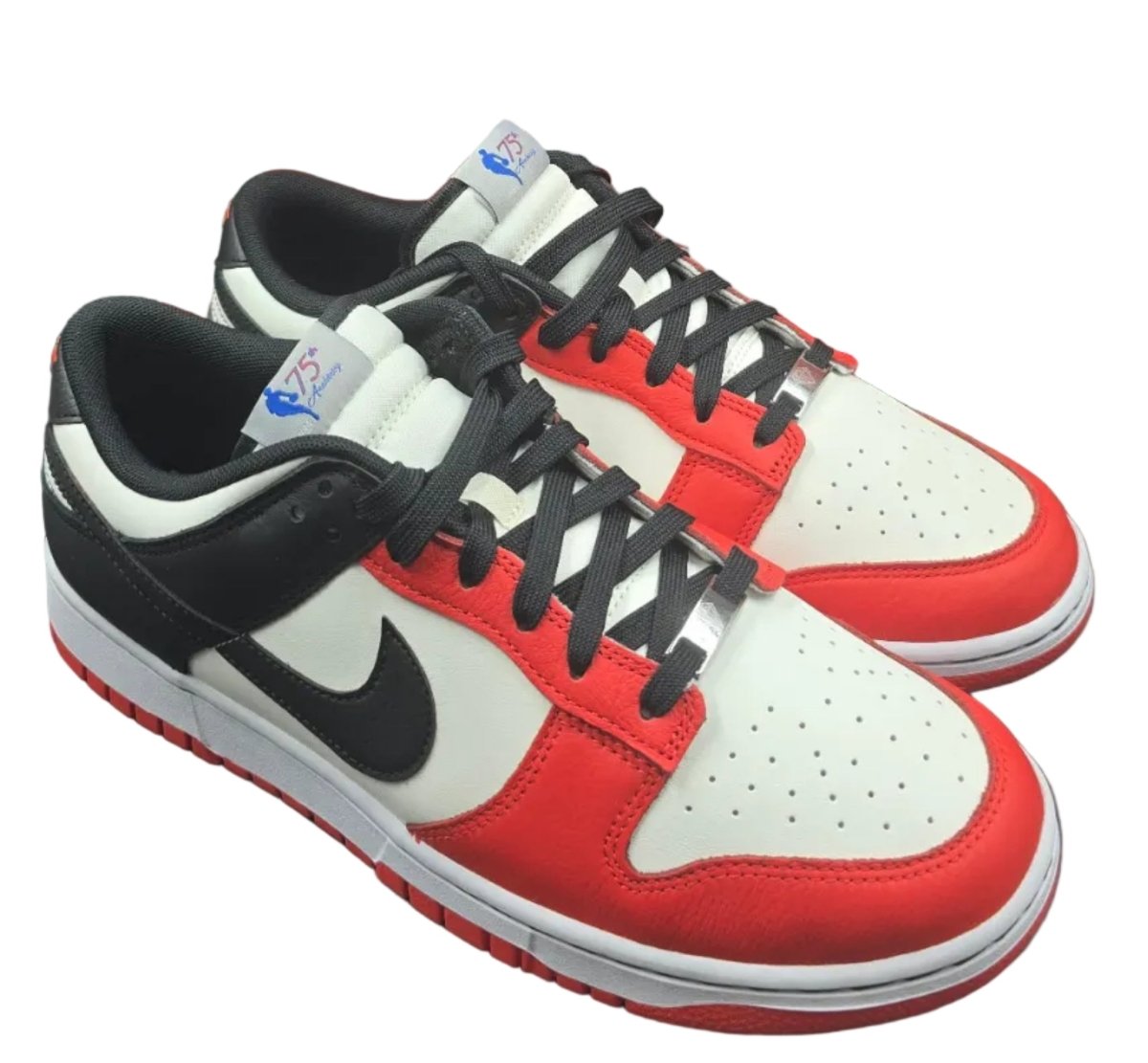 NIKE - Dunk Low Retro EMB - Sail / Black-Black-Chile Red - Size US 11 - Mega Cash Sydney