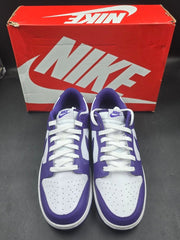 NIKE - Dunk Low Retro - White / Court Purple - Size US 10.5 - Mega Cash Sydney