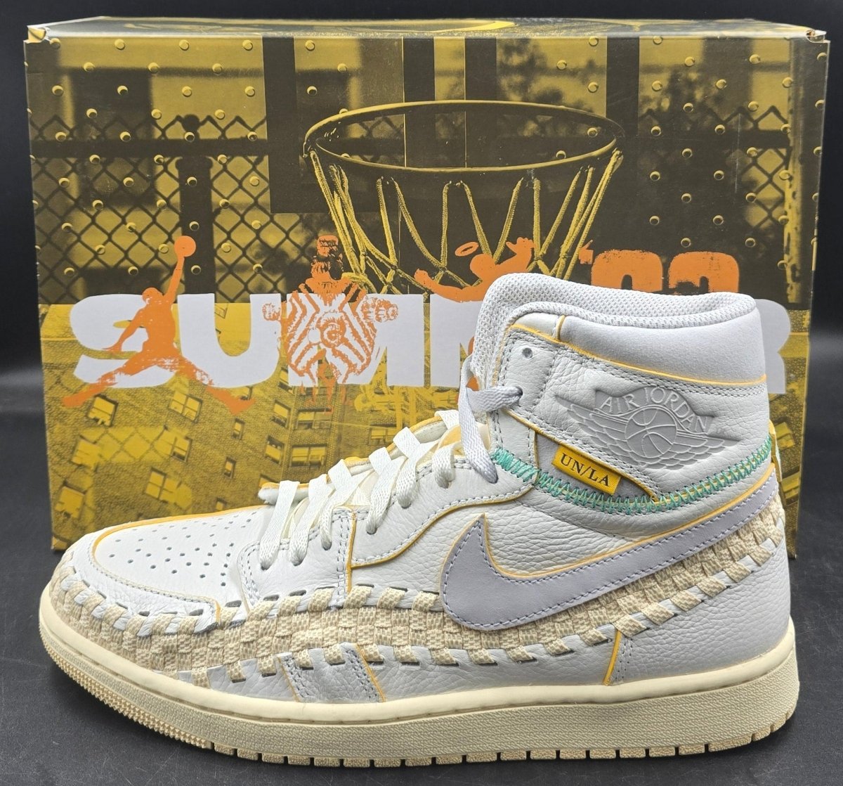 NIKE Mens - Air Jordan 1 Retro Hi OG SP - Size US 9 - Mega Cash Sydney
