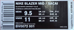 NIKE Unisex - Blazer Mid - Size US 9.5 Mens / US 11 Womens - Mega Cash Sydney