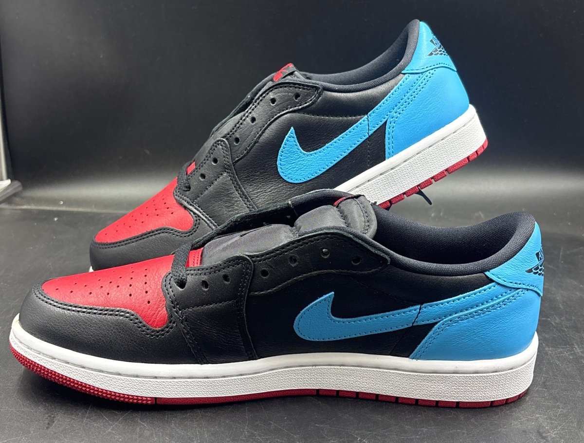 NIKE - WMNS Air Jordan 1 Retro Low OG - With Black and Red Laces - Size 9.5 US Men’s - Mega Cash Sydney