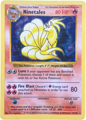 Ninetales Holo 12/102 Base Set Shadowless - Mega Cash Sydney