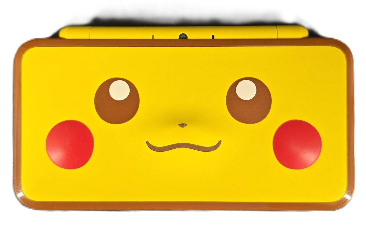 Nintendo 2Ds LL Pokemon Pikachu Edition with Original Charger in Excellent Condition - Mega Cash Sydney