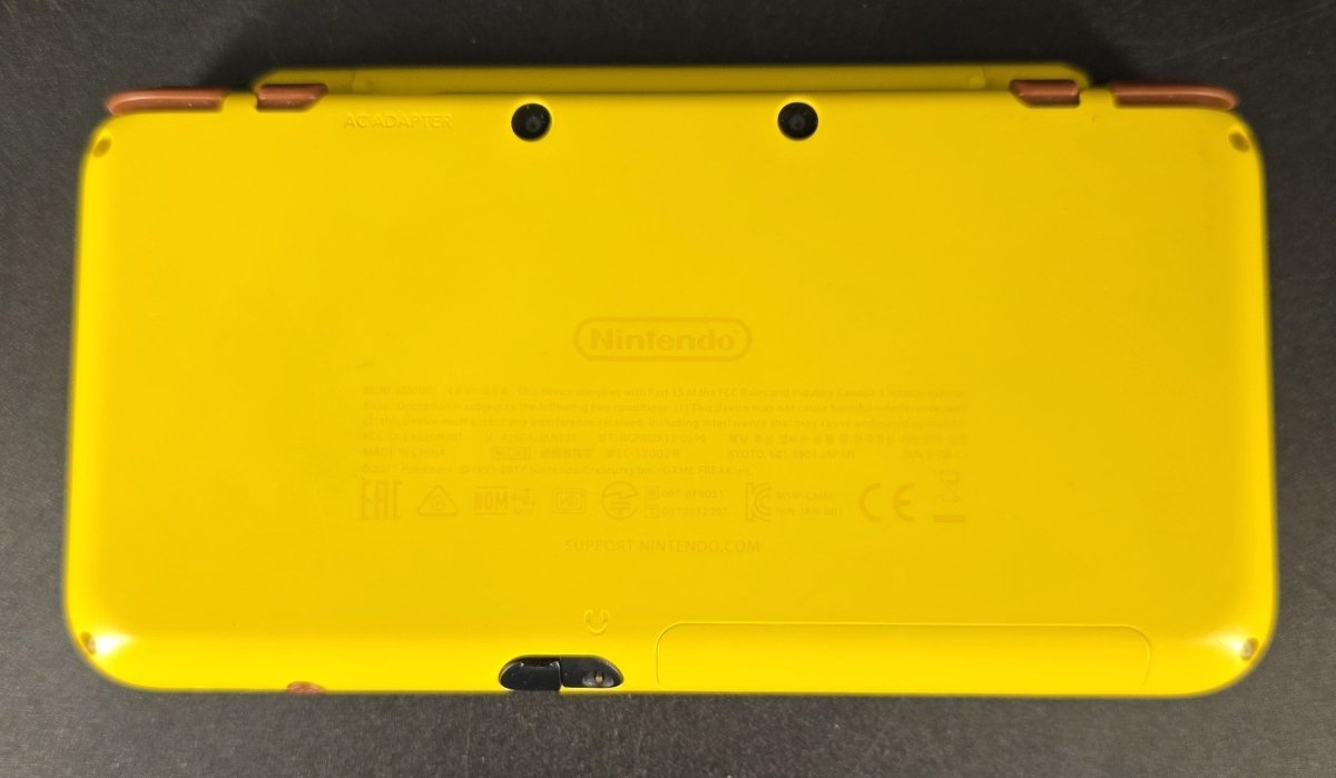 Nintendo 2Ds LL Pokemon Pikachu Edition with Original Charger in Excellent Condition - Mega Cash Sydney