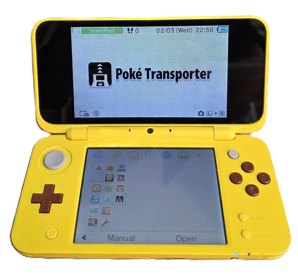 Nintendo 2Ds LL Pokemon Pikachu Edition with Original Charger in Excellent Condition - Mega Cash Sydney