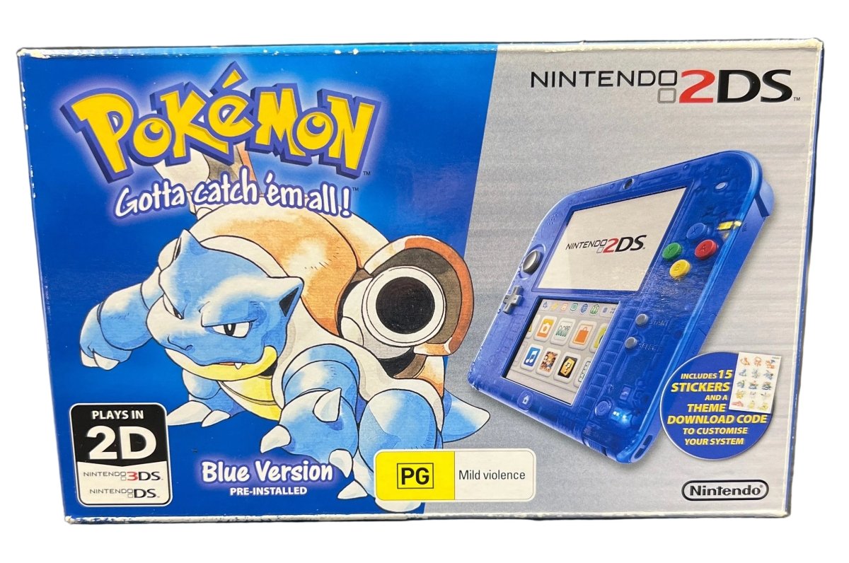 Nintendo 2DS - Pokemon Blue Version (Brand New) - Mega Cash Sydney