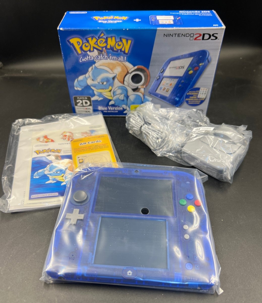Nintendo 2DS - Pokemon Blue Version (Brand New) - Mega Cash Sydney