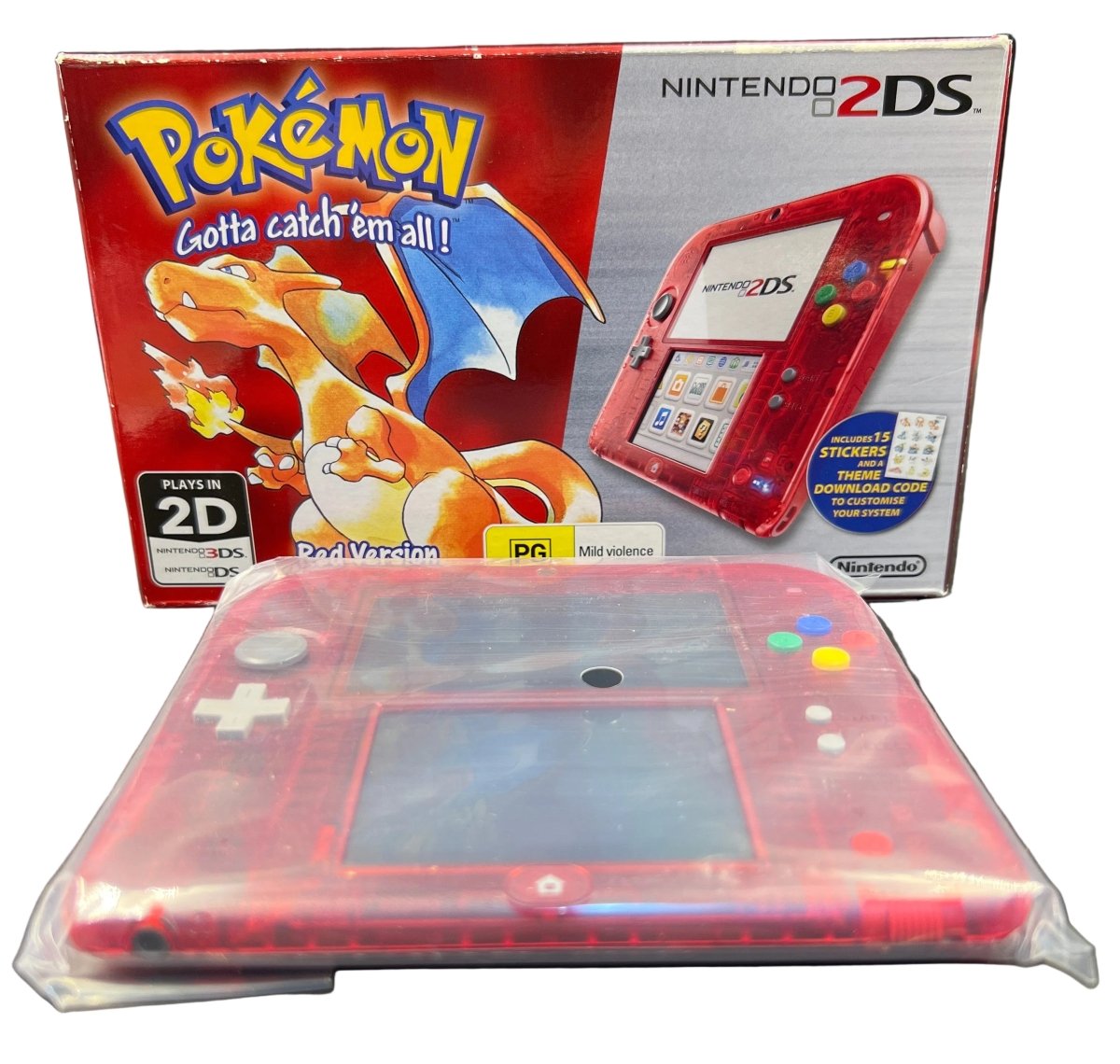 Nintendo 2DS - Pokemon Red Version - Mega Cash Sydney