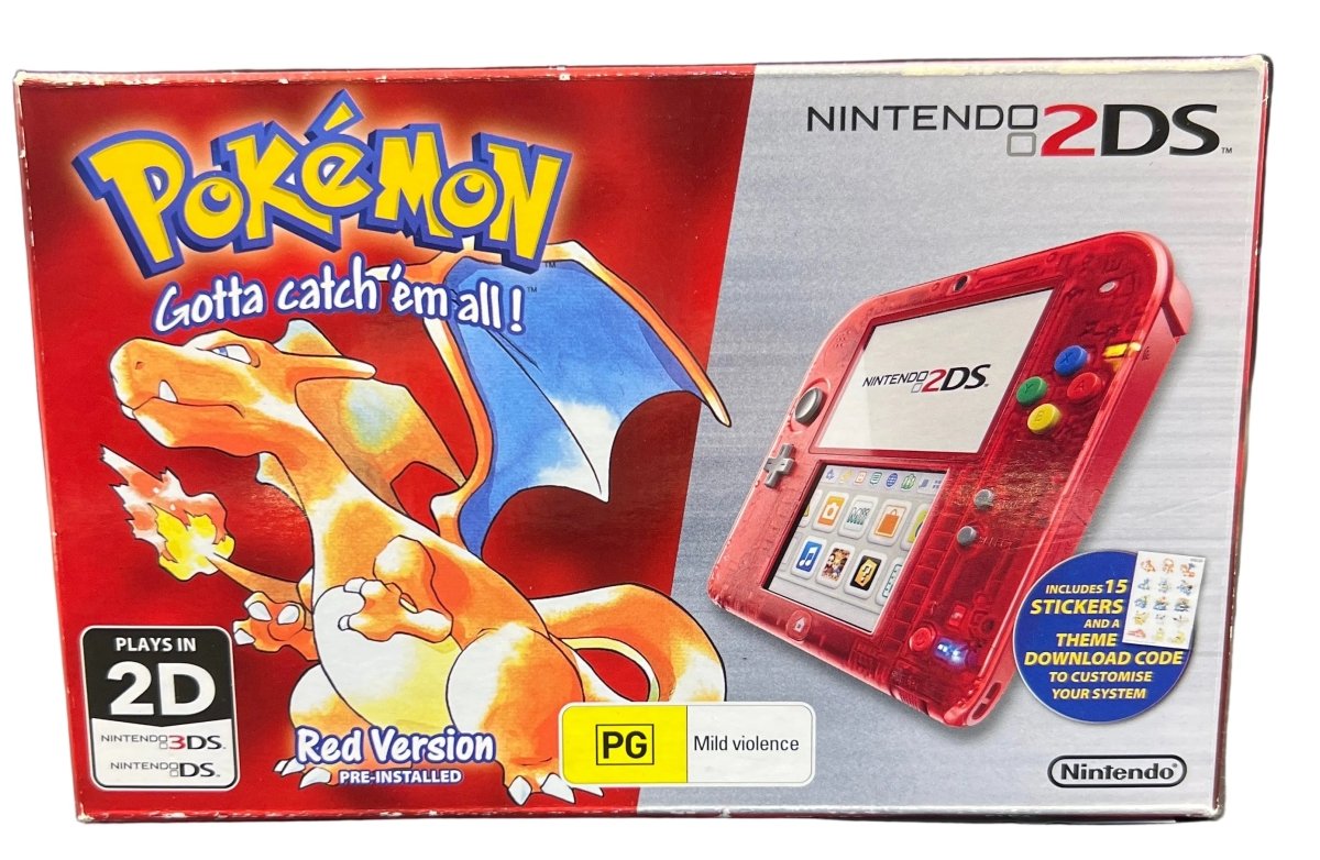Nintendo 2DS - Pokemon Red Version - Mega Cash Sydney