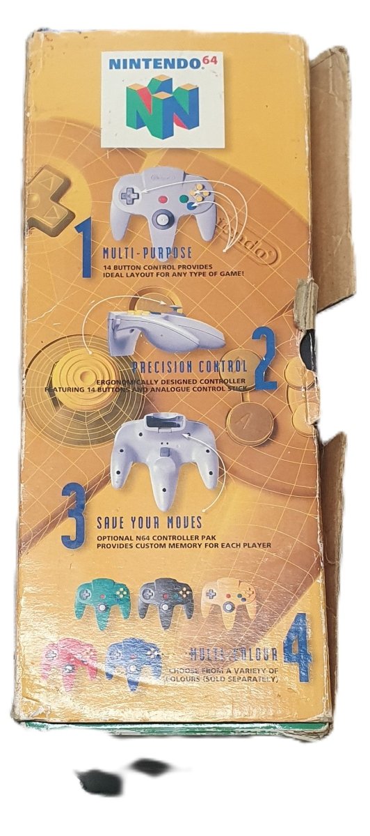 Nintendo 64 (N64) Black NUS - 001 (EUR) + Original Box - Mega Cash Sydney