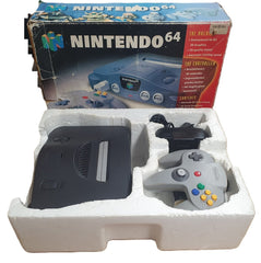 Nintendo 64 (N64) Black NUS - 001 (EUR) + Original Box - Mega Cash Sydney