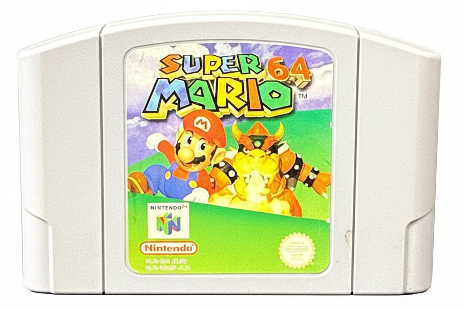 Nintendo 64 - Super Mario 64 - Cartridge Game Only - Mega Cash Sydney