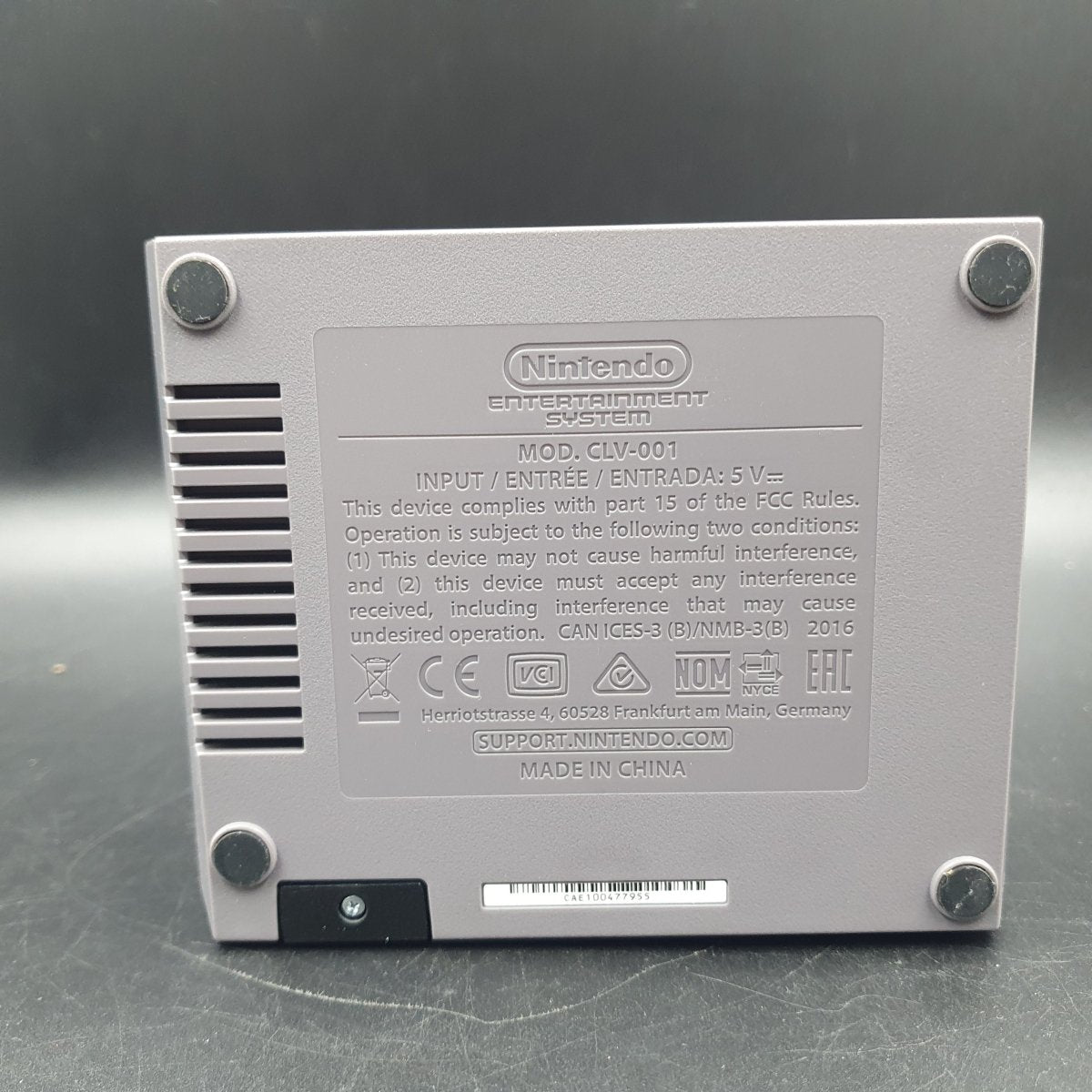 Nintendo Classic Mini - CLV - S - NESB(AUS) - Entertainment System - Mega Cash Sydney