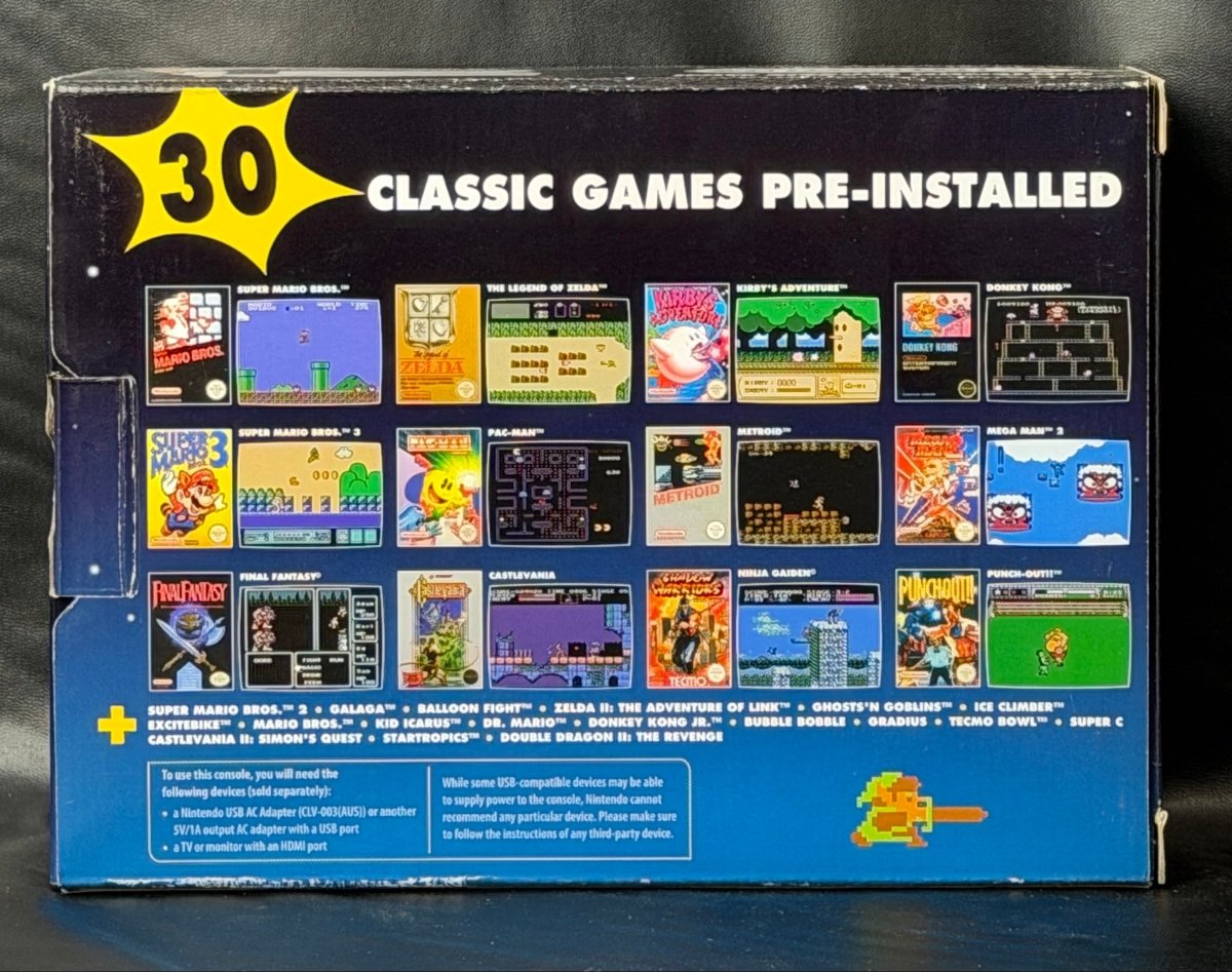 Nintendo Classic Mini - CLV - S - NESB(AUS) - Entertainment System - Mega Cash Sydney