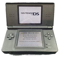 NINTENDO - DS LITE - USG-001 - BLACK - with Charger & Stylus - Mega Cash Sydney