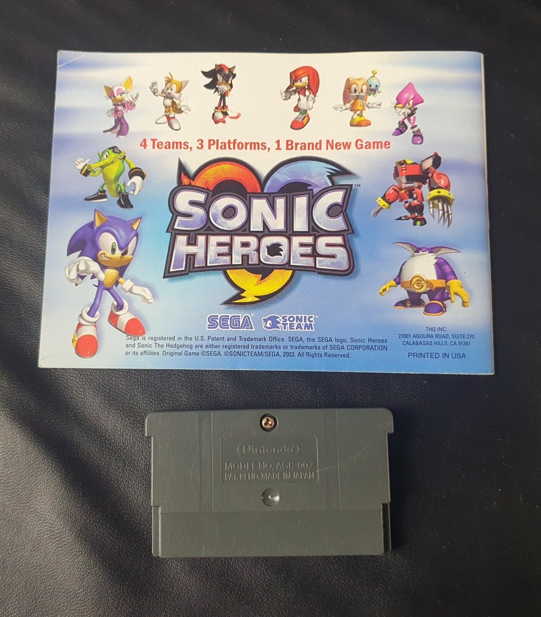 Nintendo Game Boy Advance Cartridge Game - Sonic Battle - Mega Cash Sydney