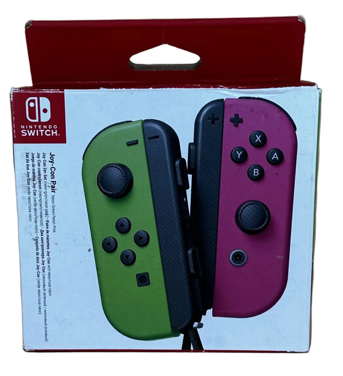 Nintendo Switch Joy-Con Controller Pair in Red & Blue - HAC-A-JAFAA(EUR) - Mega Cash Sydney