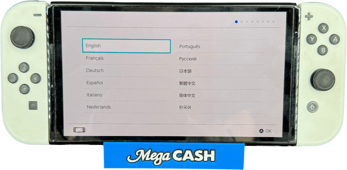 Nintendo Switch OLED Console With Dock and Charger - HEG - 001 - Mega Cash Sydney